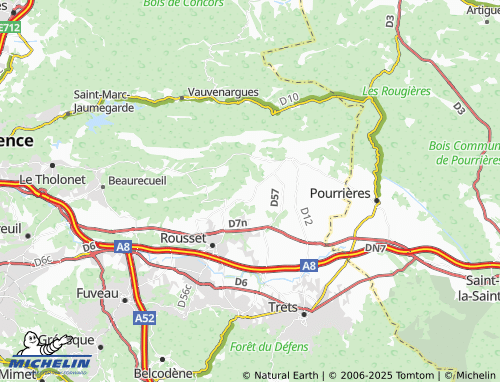 MICHELIN-Landkarte Richeaume - ViaMichelin