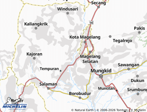 Mapa MICHELIN Kedungsari - ViaMichelin
