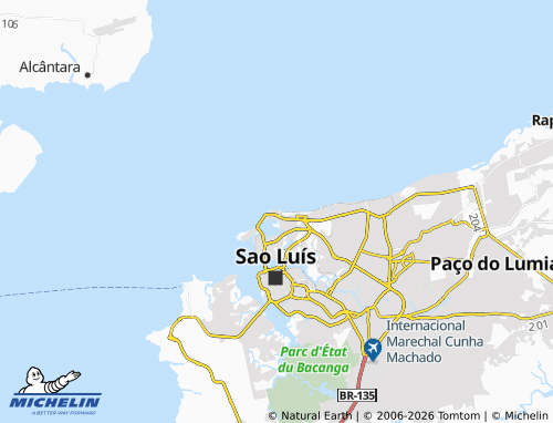 Carte MICHELIN São Marcos - ViaMichelin