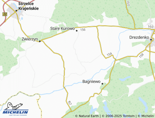Mapa MICHELIN Pławin - ViaMichelin