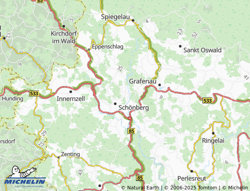 MICHELIN Stadl map - ViaMichelin