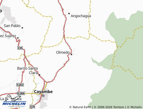 MICHELIN Olmedo map - ViaMichelin