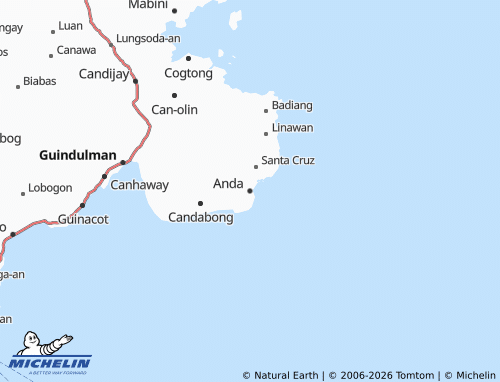 Mappa MICHELIN Anda - ViaMichelin