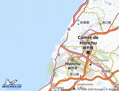 Kaart MICHELIN nan liao - ViaMichelin