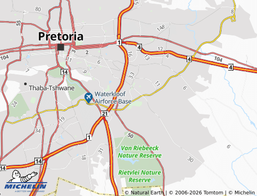 Mapa MICHELIN Constantia Park - ViaMichelin