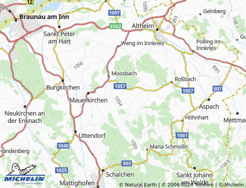 MICHELIN Radlham map - ViaMichelin