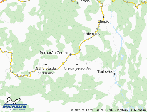 Mapa MICHELIN Puerta del Nopal - ViaMichelin