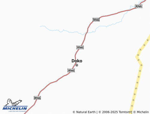 MICHELIN Dogole map - ViaMichelin