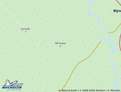 MICHELIN Miranpur map - ViaMichelin
