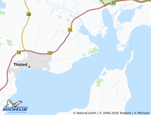 Mapa MICHELIN Sennels - ViaMichelin