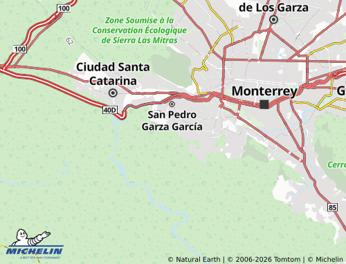 MICHELIN La Ventura map - ViaMichelin