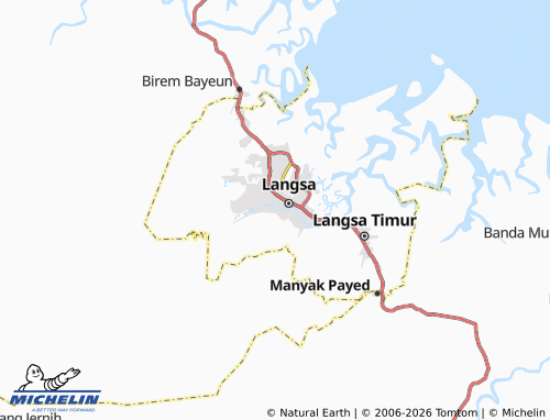 Mappa MICHELIN Seulalah Baru - ViaMichelin