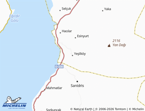 Mappa MICHELIN Yeşilköy - ViaMichelin
