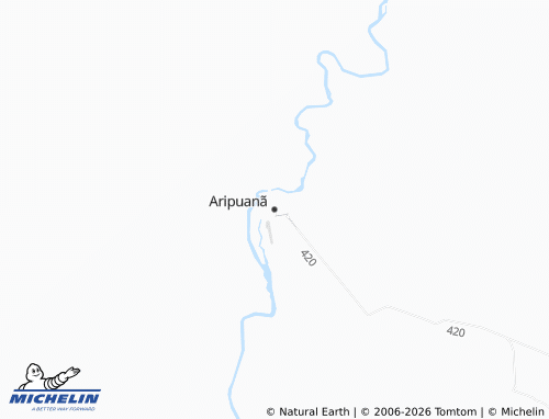 Kaart MICHELIN Aripuanã - ViaMichelin