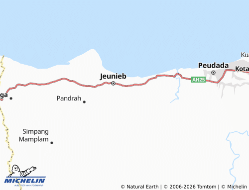 Mapa MICHELIN Lampoh Oe - ViaMichelin