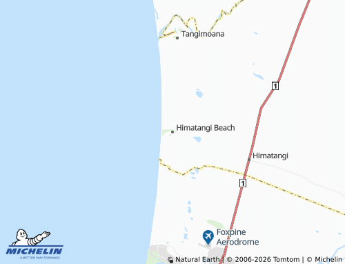 Mapa MICHELIN Himatangi Beach - ViaMichelin