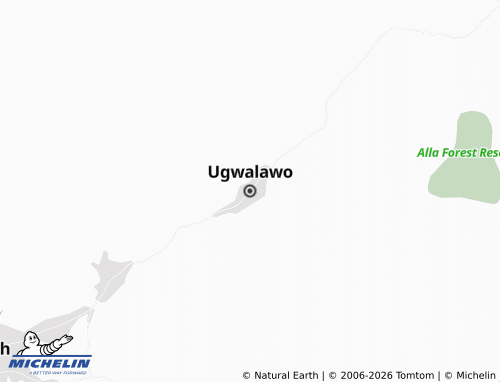 Mappa MICHELIN Ugwalawo - ViaMichelin