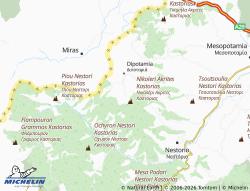 Carte MICHELIN Mesovracho - ViaMichelin