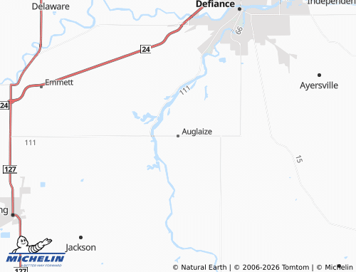 Mappa MICHELIN Auglaize - ViaMichelin