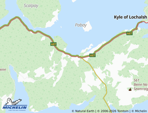 Mappa MICHELIN Harrapool - ViaMichelin