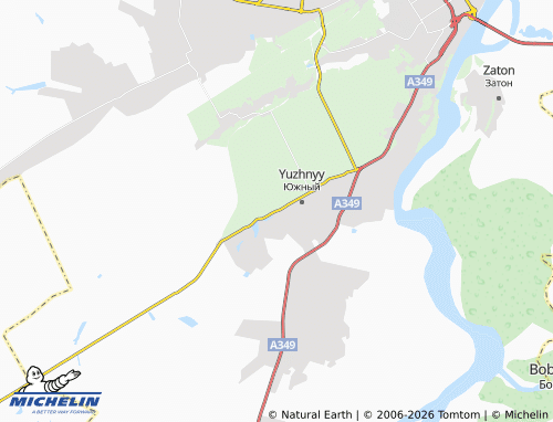 MICHELIN-Landkarte Lebyazh'ye - ViaMichelin