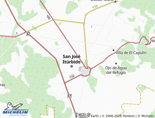Mappa MICHELIN Lomas del Vergel - ViaMichelin