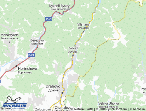 Mappa MICHELIN Zabrid - ViaMichelin