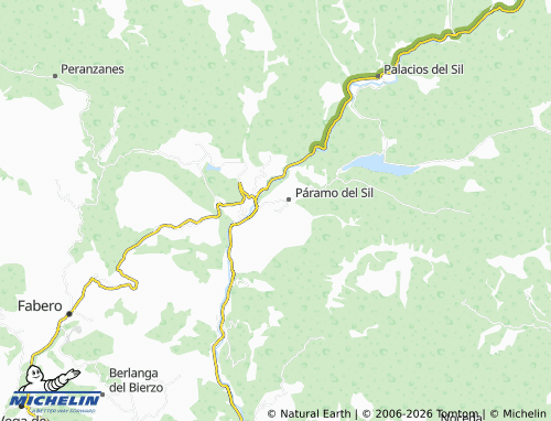 Mapa MICHELIN El Barrio - ViaMichelin