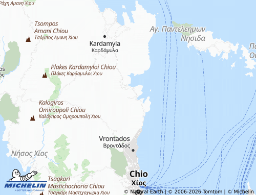 Carte MICHELIN Sykiada - ViaMichelin