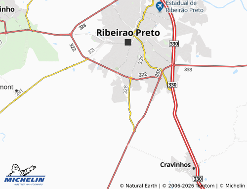 Mapa MICHELIN Bosque das Colinas - ViaMichelin