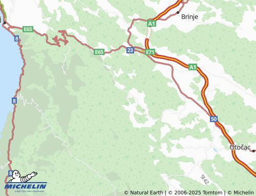 Carte MICHELIN crni Kal - ViaMichelin