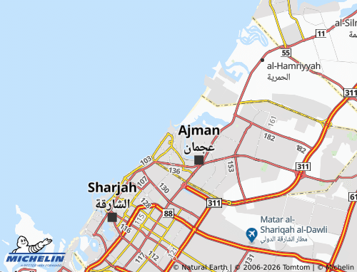 MICHELIN Liwara 1 map - ViaMichelin