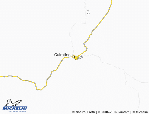 Carte MICHELIN Guiratinga - ViaMichelin