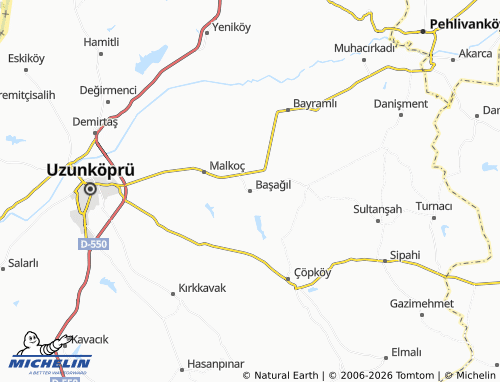 Mappa MICHELIN Başağıl - ViaMichelin