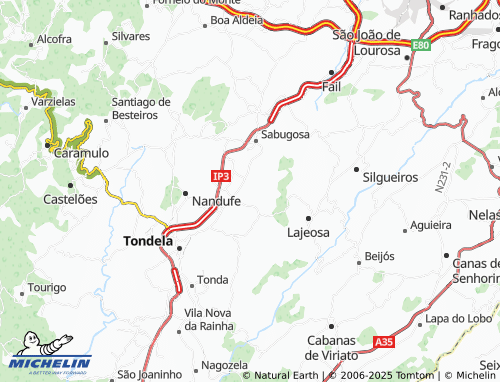 MICHELIN Casal do Rei map - ViaMichelin