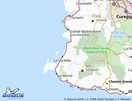 Mapa MICHELIN Grand Case Noyale - ViaMichelin