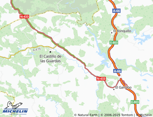 MICHELIN Arroyo de la Plata map - ViaMichelin