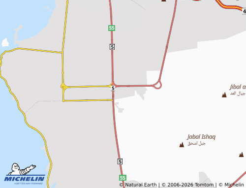 Carte MICHELIN Al Barkah - ViaMichelin