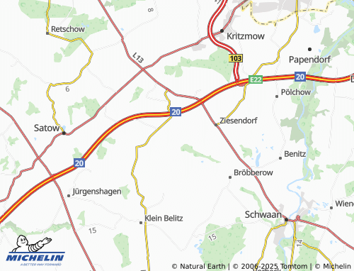 MICHELIN Matersen map - ViaMichelin