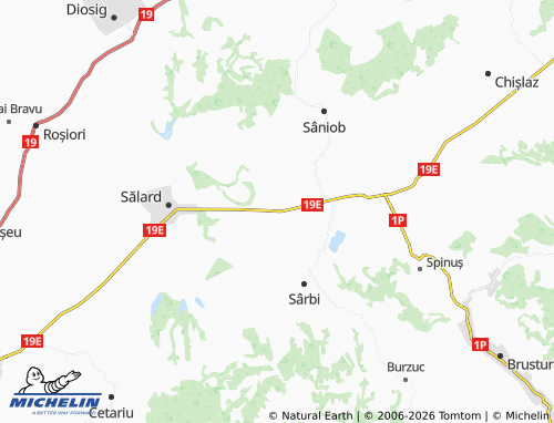 Mappa MICHELIN Fegernicu Nou - ViaMichelin
