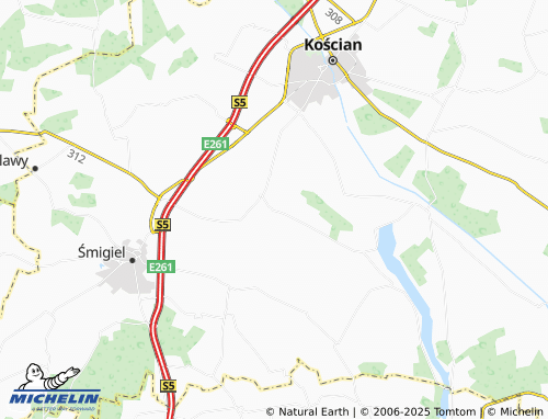 MICHELIN Stara Przysieka Druga map - ViaMichelin