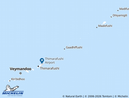 Mappa MICHELIN Gaadhiffushi - ViaMichelin
