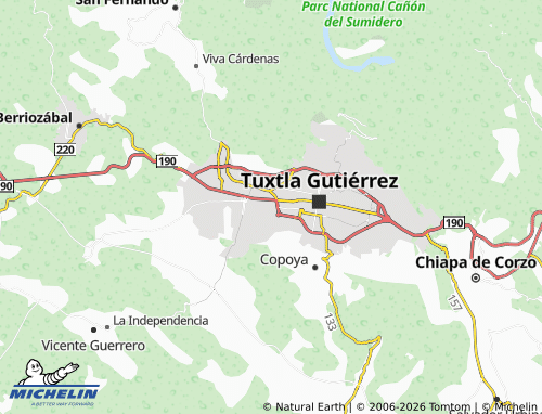 MICHELIN Los Tucanes map - ViaMichelin