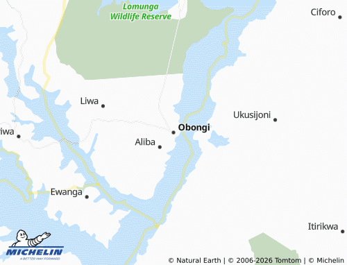 Mappa MICHELIN Obongi - ViaMichelin
