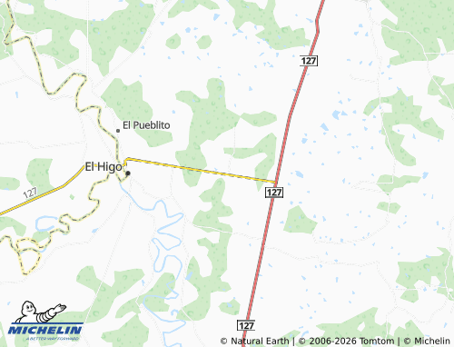 Mappa MICHELIN Estero Grande - ViaMichelin