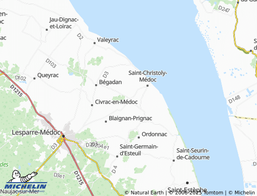 Carte MICHELIN Couquèques - ViaMichelin