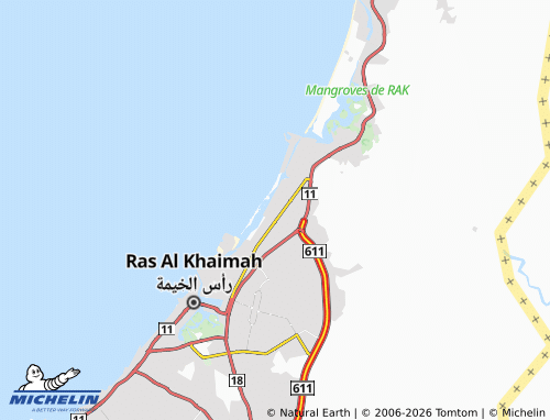 MICHELIN Al Mataf map - ViaMichelin
