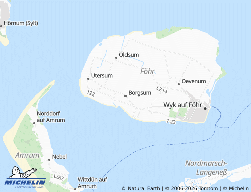 MICHELIN Borgsum map - ViaMichelin