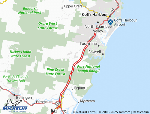 MICHELIN Bonville map - ViaMichelin