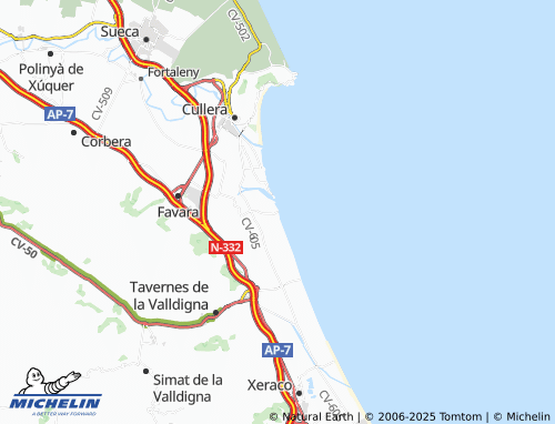 MICHELIN El Silencio map - ViaMichelin